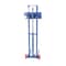 Vestil Steel Lite Load Lift w/Foot Pump & Fixed Wheels LLH-202053-FW - alternate 4